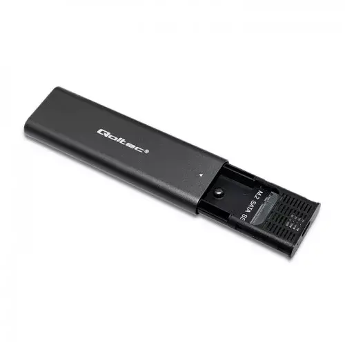 QOLTEC 50311 korpuss M.2 SATA ar USB Type-C Photo 10
