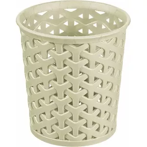 Trash Can Curver Style 218656 1.6 L Round Plastic Cream
