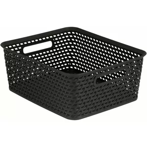 Storage basket Curver Your Style M 35×30×13 cm dark brown