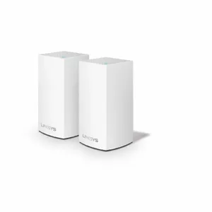 Linksys Velop Divkāršā frekvenču josla (2.4 GHz / 5 GHz) Wi-Fi 5 (802.11ac) Balts 2 Iekšējs