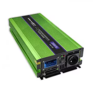 Автомобильный инвертор Qoltec Monolith 2000 Вт Зеленый 12 В