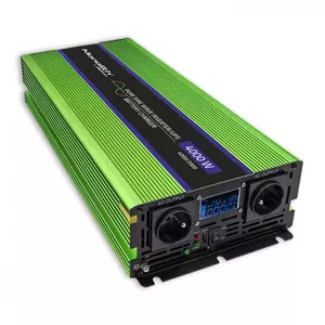 Car inverter Qoltec Monolith 4000 W Green 12 V