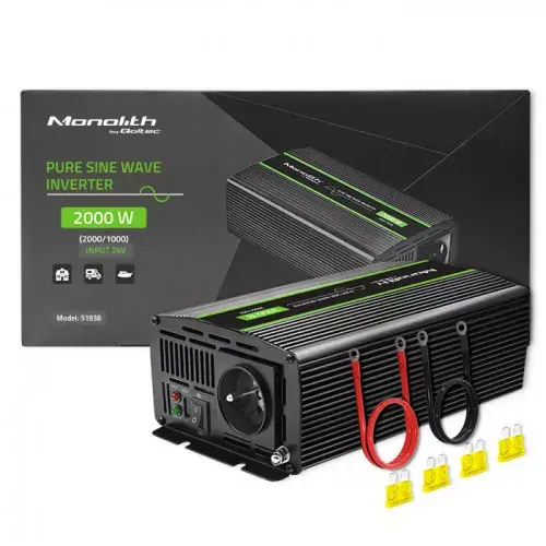 Auto inverters Qoltec Monolith 2000 W Photo 2