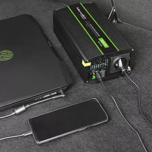 Auto inverters Qoltec Monolith 2000 W Photo 3