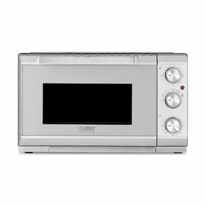 Caso Compact oven TO 20 SilverStyle 20 L, Electric, Easy Clean, Manual, Height 27 cm, Width 45 cm, Silver