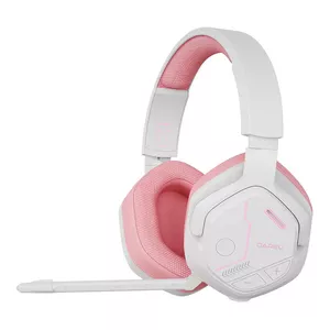 Bezvadu spēļu austiņas Dareu EH755 Bluetooth 2.4 G (rozā)