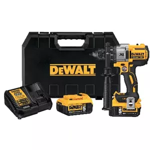 Электрическая отвертка DeWALT DCD991P2, аккумуляторная 18 В, 2000 об/мин, 95 Н·м, аккумуляторы 5 А·ч, кейс