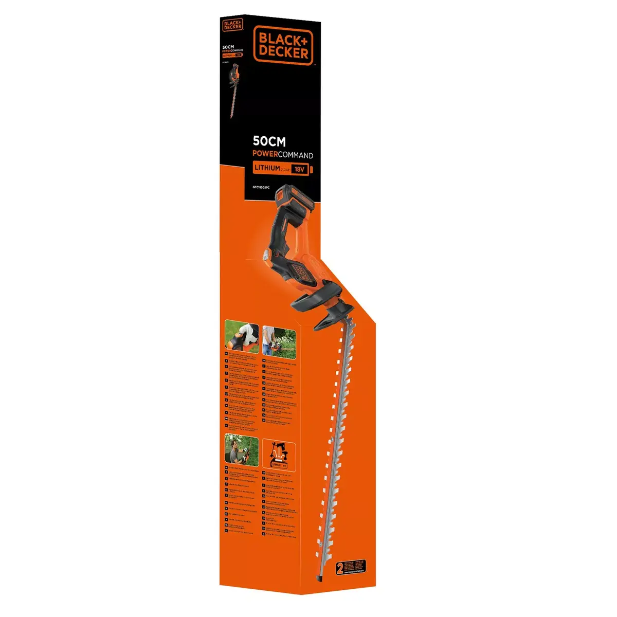 Кусторез Black & Decker GTC18502PC-QW Photo 8