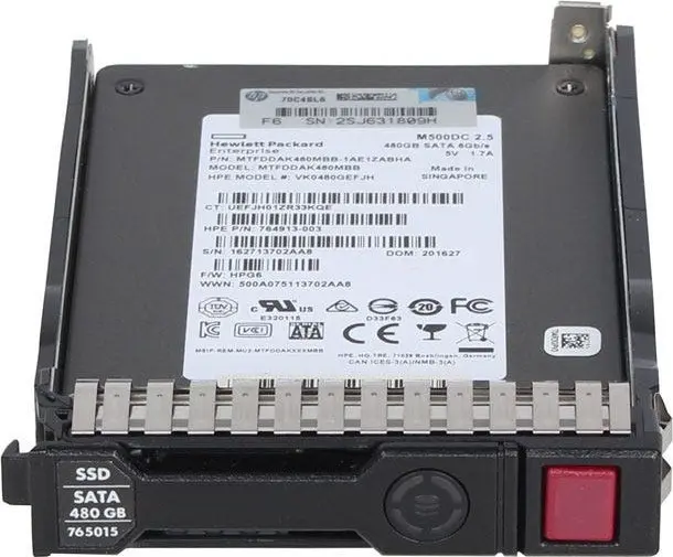 SSD diskdziņš HPE 480 GB 764927-B21 Photo 2