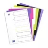 Divider Elba Oxford 400005445 — A4 PP, 6 pcs Photo 2