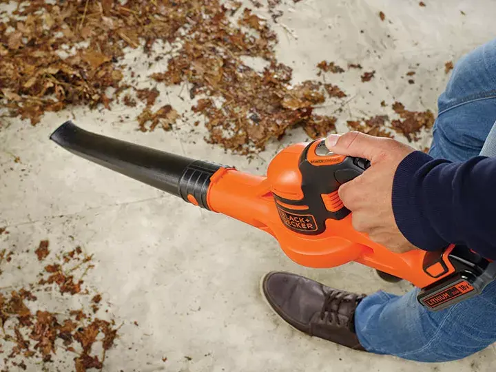 Rokas bezvadu lapu pūtējs Black & Decker GWC1820PC Photo 3