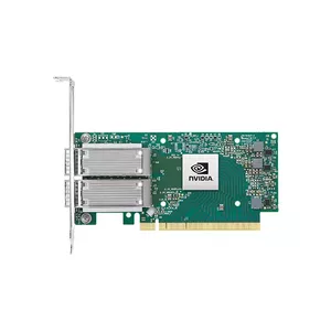 Tīkla karte NVIDIA 900-9X513-0053-SN2 iekšēja PCIe Ethernet/optika 25000 Mbit/s zaļa/pelēka