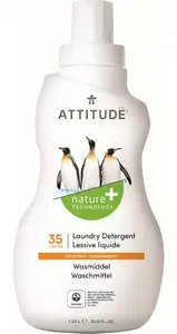 Жидкое средство для стирки Attitude Citrus Zest 1050 мл — 35 стирок