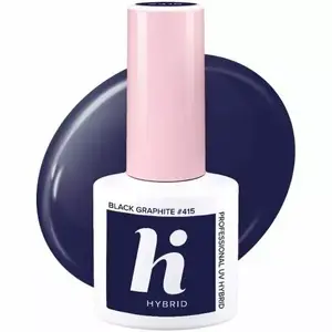 Nagu lakas HI HYBRID Hybrid 5 ml — Black Graphite 415 (melns)