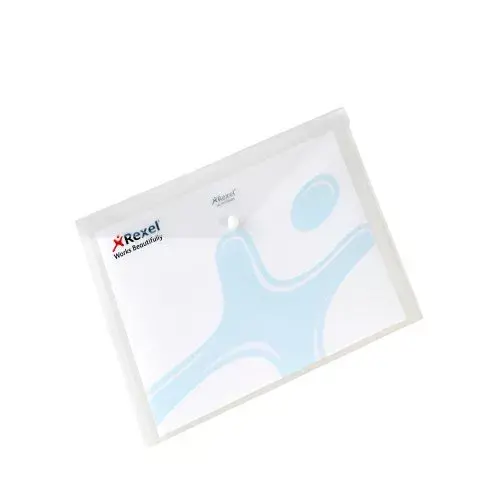 Popper Wallet Rexel A4 White 5 Photo 2