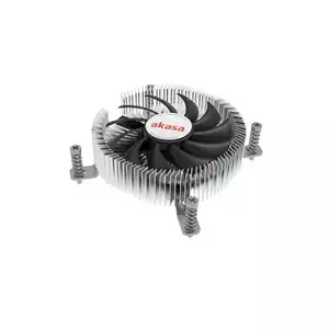 CPU cooler Akasa Al LGA1700 for Thin Mini-ITX — low-profile aluminium heatsink