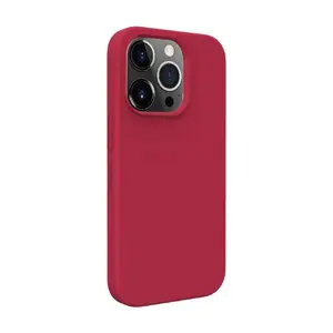 Силиконовый чехол Evelatus для Apple iPhone 14 Pro 6.1 — красный Soft Touch