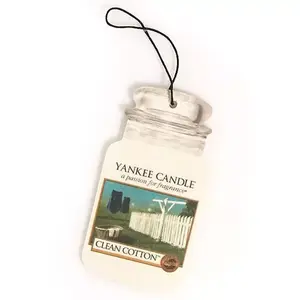 Освежитель воздуха клипса Yankee Home Clean Cotton YCJCC1