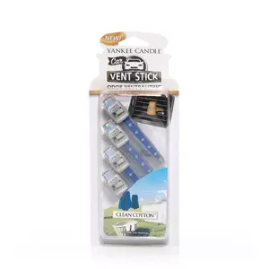 yankee home 1194395E Автомобильный освежитель воздуха Clean Cotton