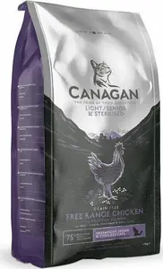 Sausais kaķu barības Canagan KOT 1,5 kg — Light / Senior & Sterilised formula