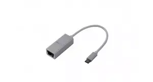 Interface adapter LMP LMP 16003 — USB‑C to RJ45 network adapter, grey, compatible with OS X 10.10 and Windows 10