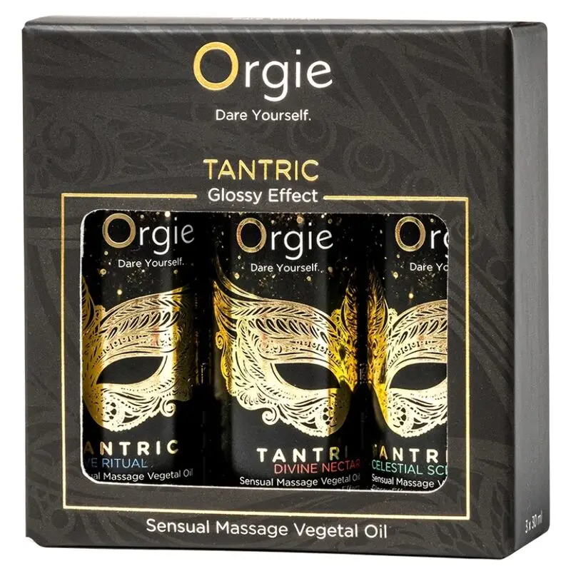 Orgie Tantric Sensual Massage Oil Mini Size Collection Photo 2