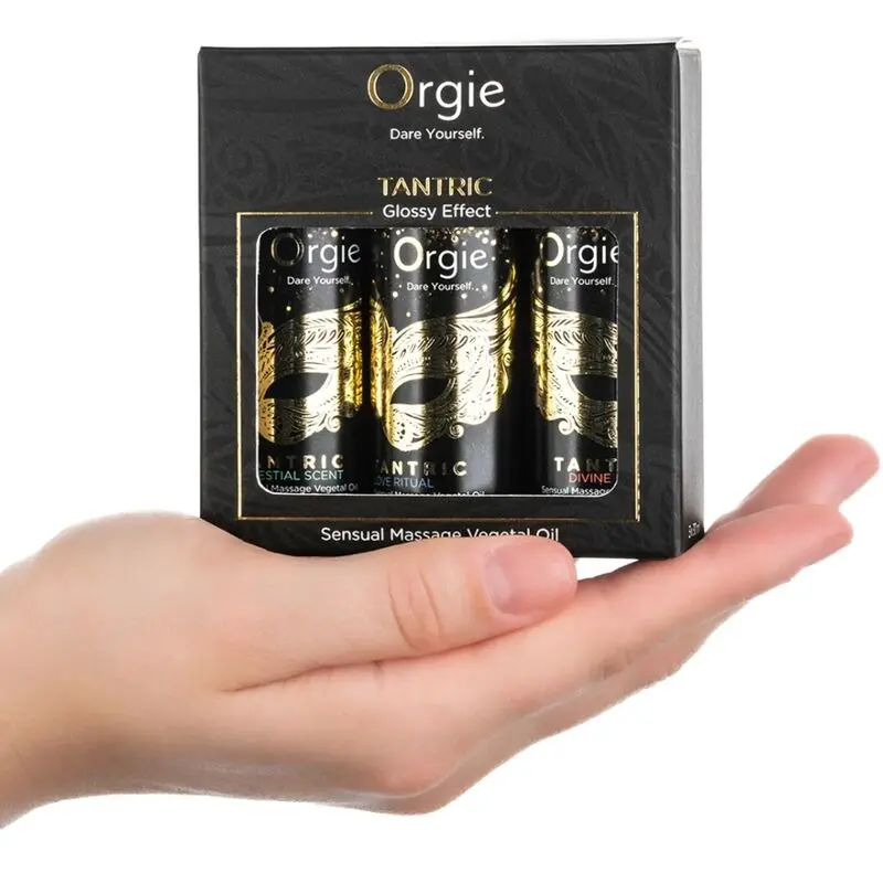 Orgie Tantric Sensual Massage Oil Mini Size Collection Photo 3