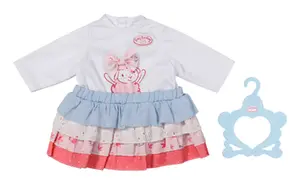 Lelles svārciņi ZAPF Baby Annabell Outfit Skirt — salokāmi, 3+, 75 g