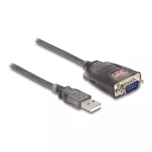 Адаптер DeLOCK USB 2.0 Type-A к Serial RS-232 D-Sub 9 pin male 0.2 м