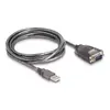 DeLOCK Adapteris USB 2.0 Type-A uz Serial RS-232 D-Sub 9 pin male Photo 2