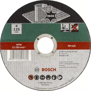 Отрезной диск Bosch 2609256322 для нержавеющей стали, 1 шт