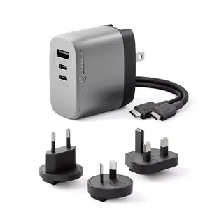 Indoor Charger ALOGIC 3X67 67W Multi-Country GaN Charger 2 USB Type-C