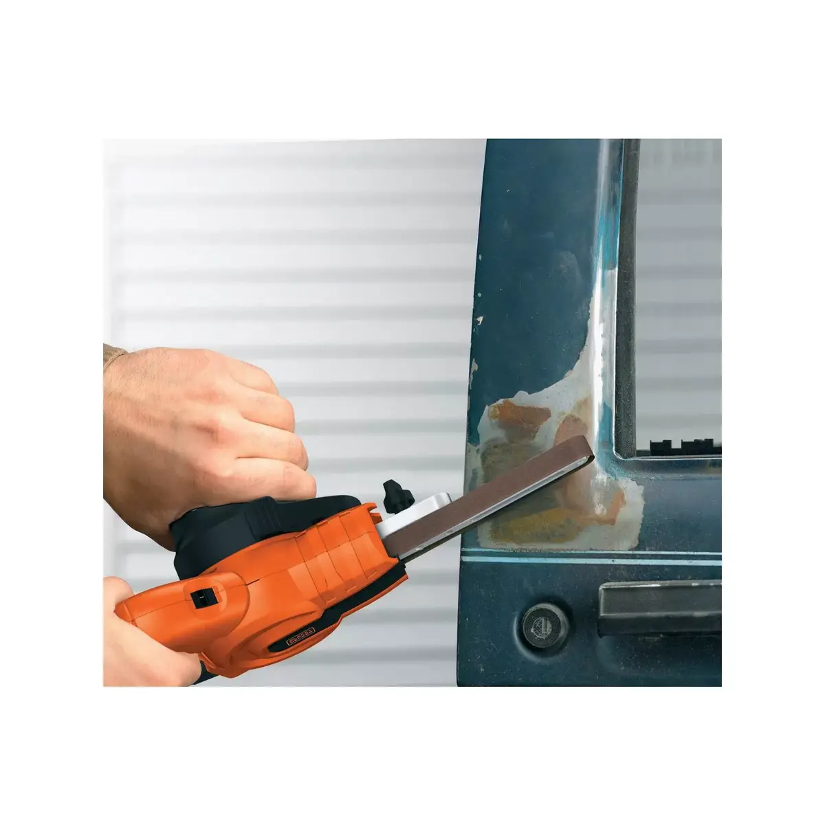Ленточная шлифмашина Black & Decker KA900E Photo 4