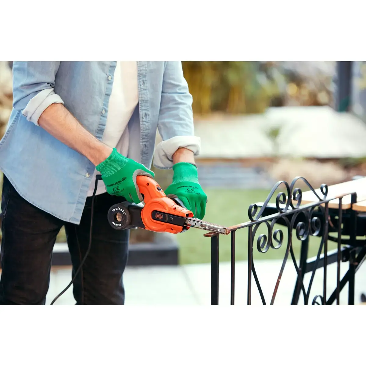 Ленточная шлифмашина Black & Decker KA900E Photo 5