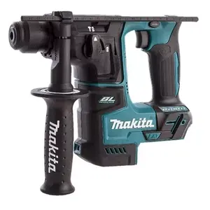 Перфоратор Makita DHR171Z — аккумуляторный SDS‑plus, энергия удара 1.2 Дж, 680 об/мин, 4800 уд/мин, Ø в бетоне 17 мм, 2.8 кг