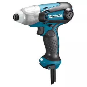 Makita TD0101F elektriskās uzgriežņu atslēga Melns, Zils 200 W