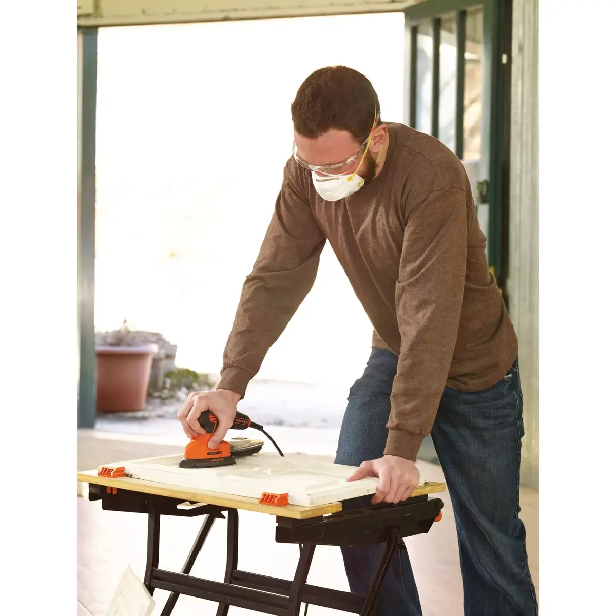 Portatīvā slīpmašīna Black & Decker KA2000-QS Photo 7