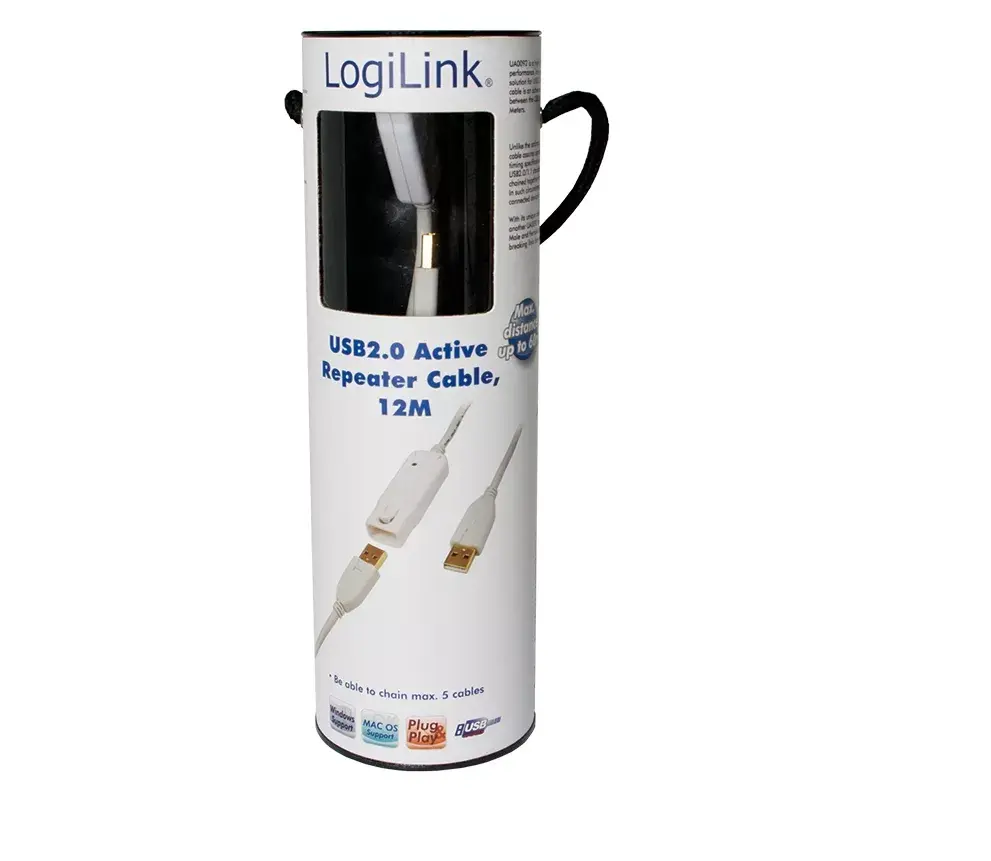 USB Cable LogiLink 12m USB 2.0 UA0092 Photo 3