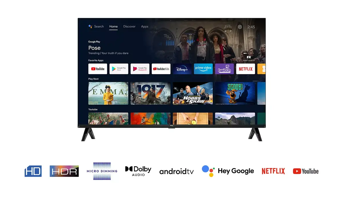 TCL 32S5400A 32" HD LED телевизор Photo 8