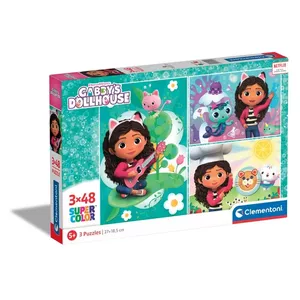 Jigsaw puzzle Clementoni Gabby’s Dollhouse 48 pcs, cartoons, width 320 mm, age 5+