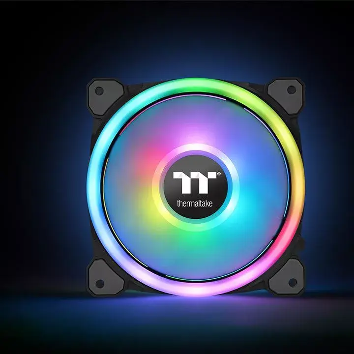 Вентилятор Thermaltake Riing Trio 12 LED RGB Photo 7