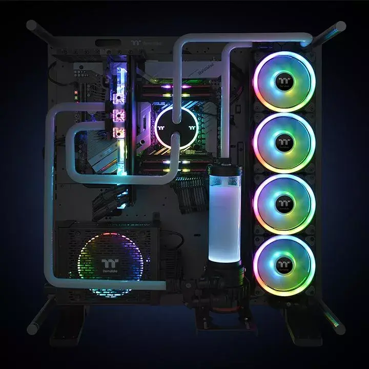 Вентилятор Thermaltake Riing Trio 12 LED RGB Photo 13