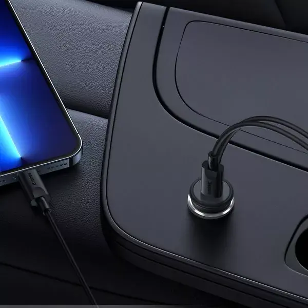 Magnētiskais turētājs Baseus CW01 USB‑C 15W/25W Photo 10