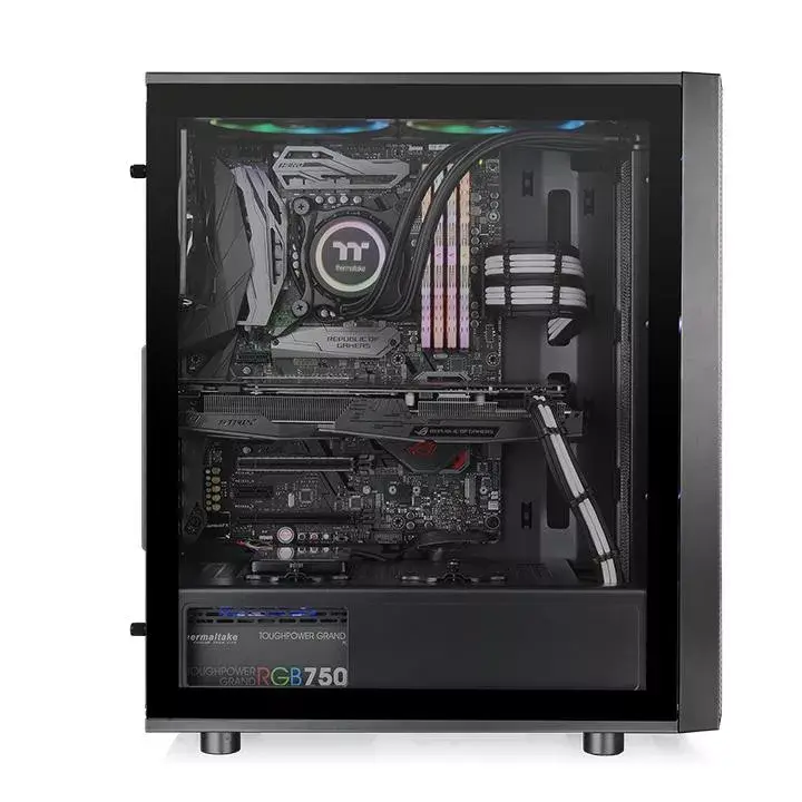 Компьютерный корпус Thermaltake Versa J25 TG RGB Photo 9