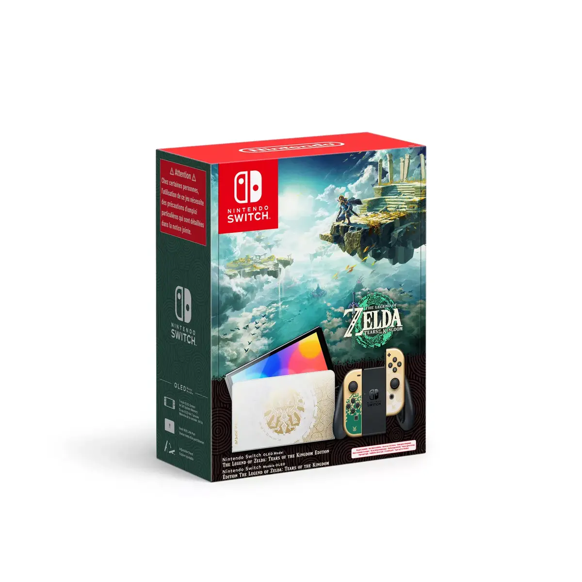 Nintendo Switch OLED Model Portatīvā spēļu