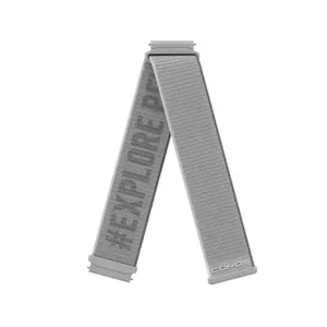 Coros 22mm Nylon Watch Band Grey for APEX 2 Pro APEX Pro and APEX 46mm