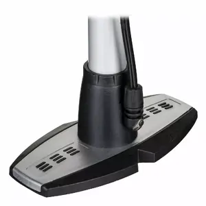 Portable Hand Pump IBOX I-810E2 — manual car and bicycle pump with 3 interchangeable nozzles