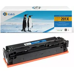 Картридж с тонером G&G NT-PH201XBK черный – совместимый заменитель для серии 201X (MPN NT-PH201XBK)