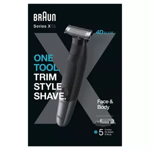 Braun XT5100 Battery 5 mm Wet & Dry Black, Grey