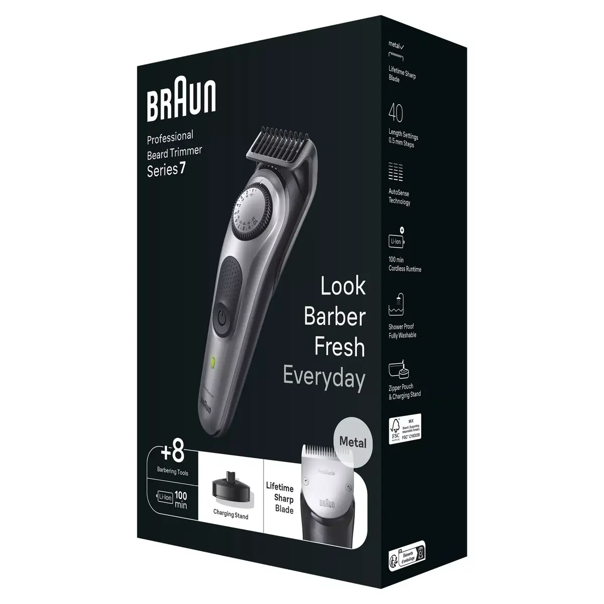 Триммер для бороды Braun BeardTrimmer 7 BT7420 Photo 2